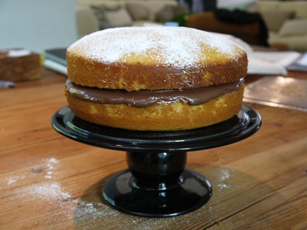 Kyra's hot milk sponge cake