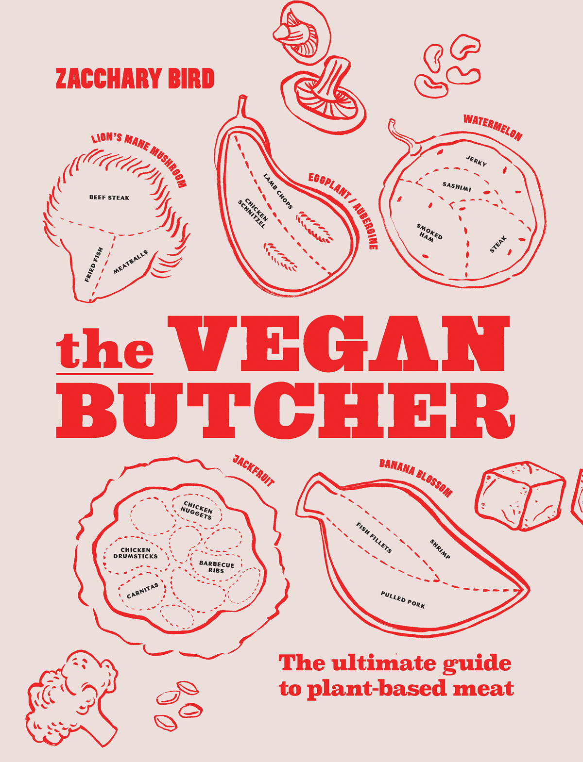 Book cover of The Vegan Butcher by Zacchary Bird