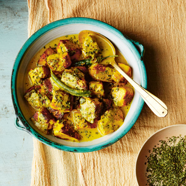 Image of Romy Gill's Chaman Kaliya - Paneer in Yellow Gravy