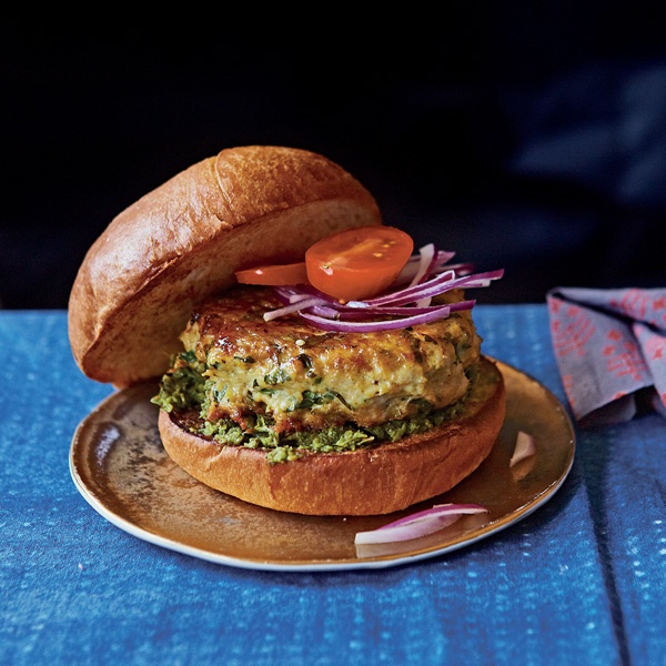Image of Cyrus Todiwala's Mumbai-Style Chicken Burger