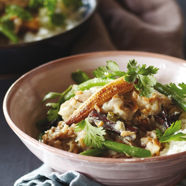 Image of Peter Gordon's Chicken and Peanut Coconut Curry