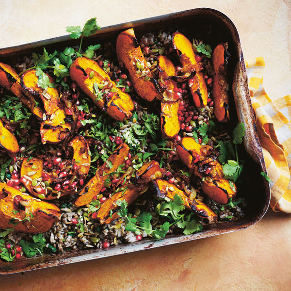 Image of Alice Zaslavsky's Pumpkin Wedge Mujadara