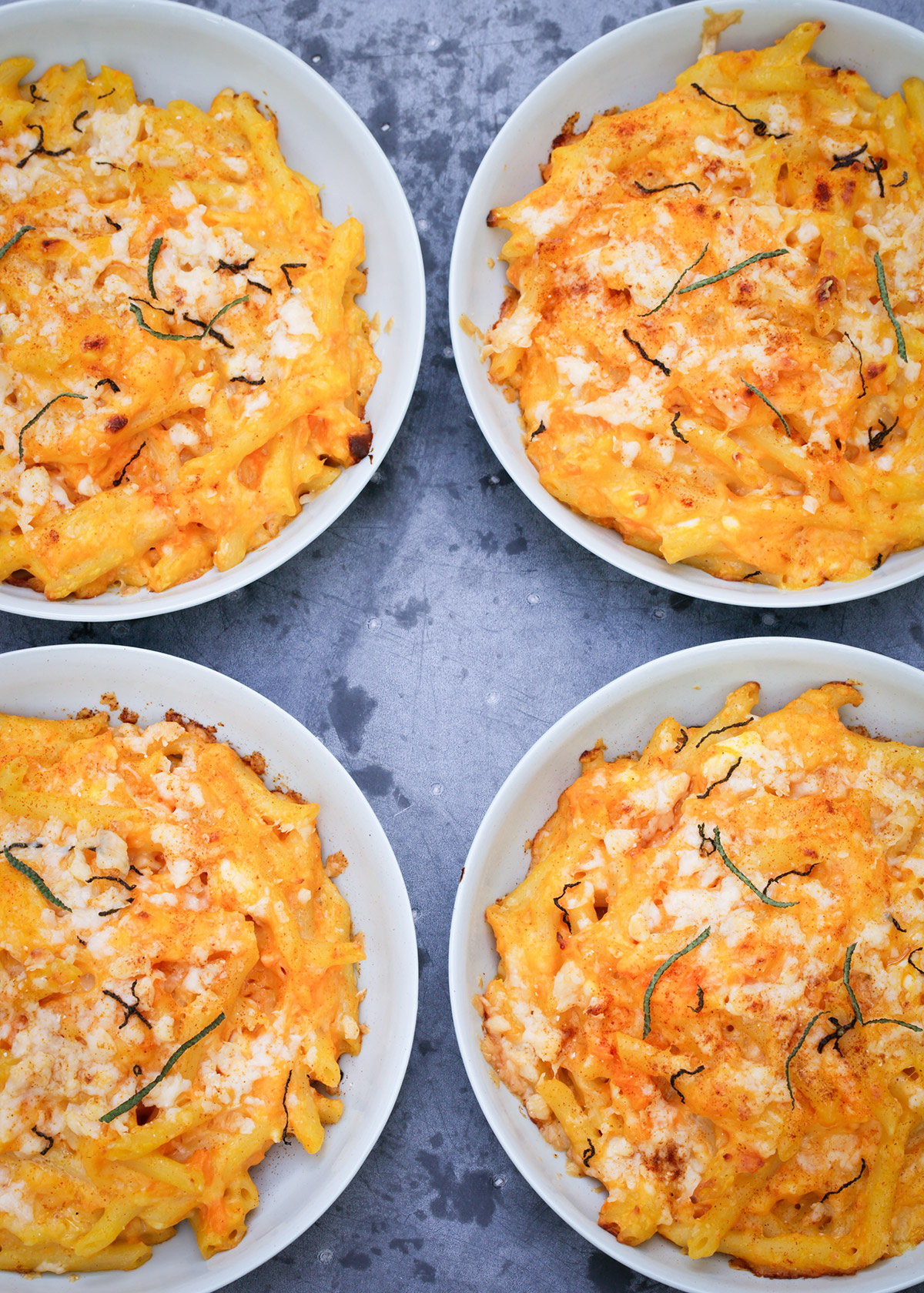 Sweet Potato Macaroni Cheese