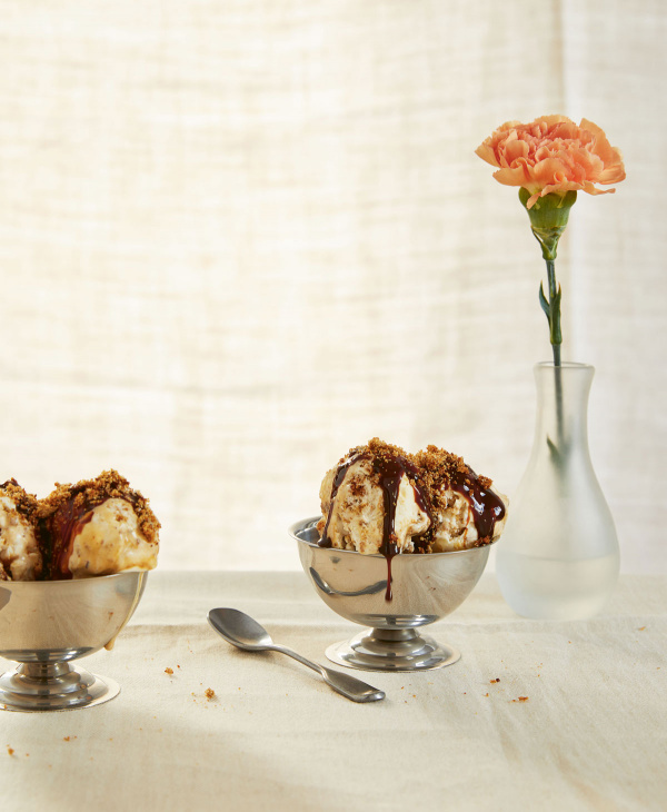 Image of Gurdeep Loyal's Brown Toast Malted Coffee Ripple Ice Cream