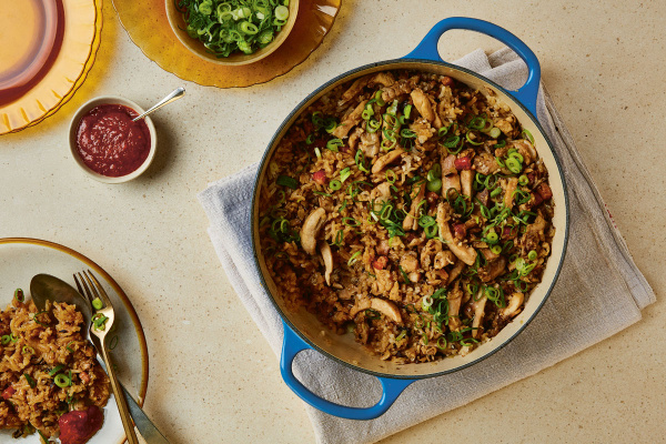 Image of Mandy Yin's Chicken, Bacon and Mushroom Rice