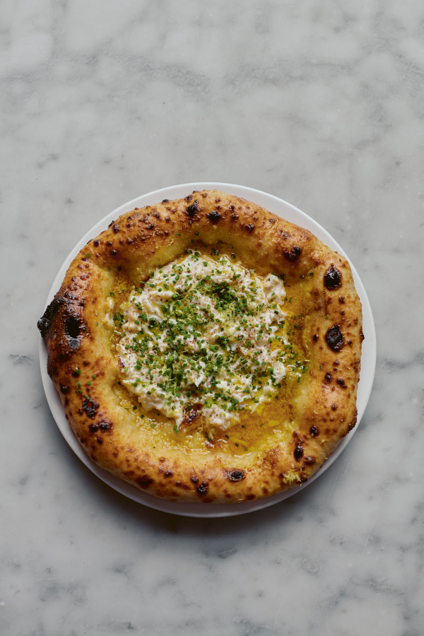 Image of Thomas Straker's Crab Flatbread