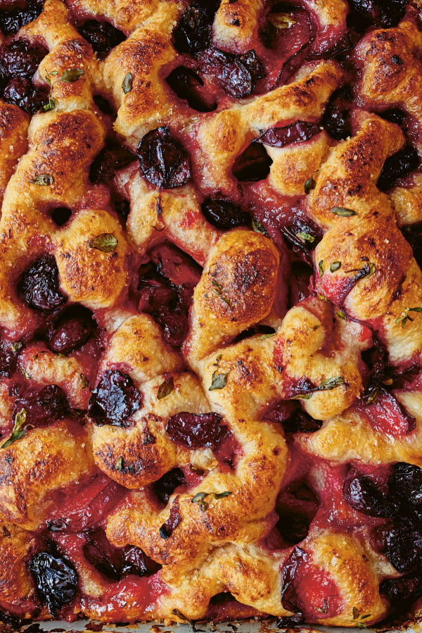 Image of Ruby Bhogal's Fruited Focaccia