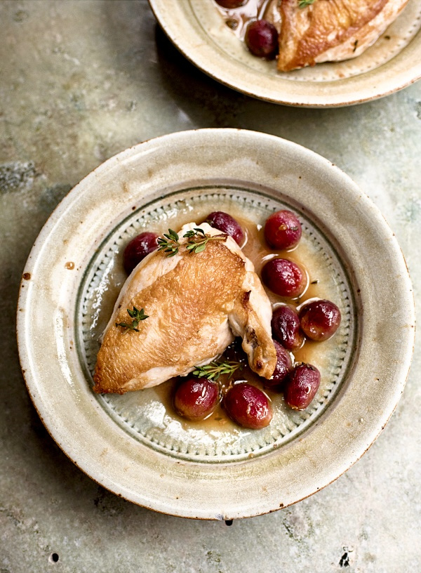 Image of Nigella's Chicken with Red Grapes and Marsala