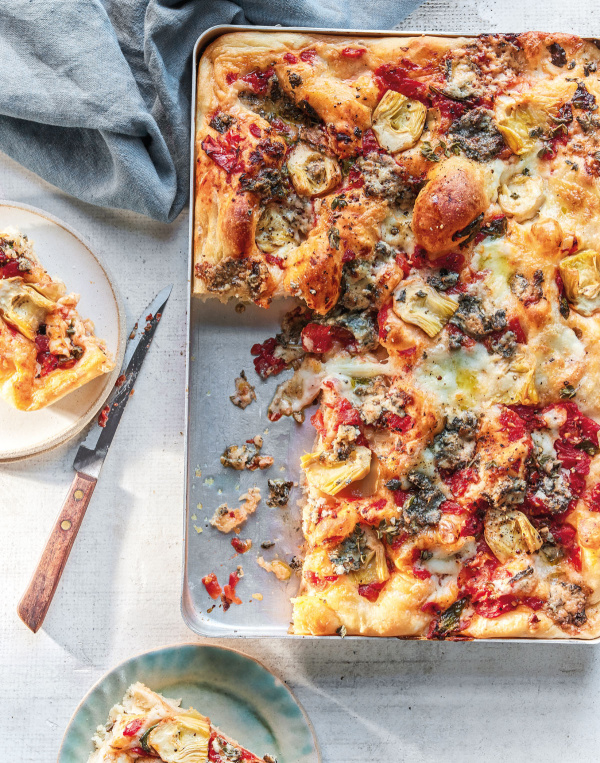 Image of Ursula Ferrigno's Potato and Gorgonzola Focaccia