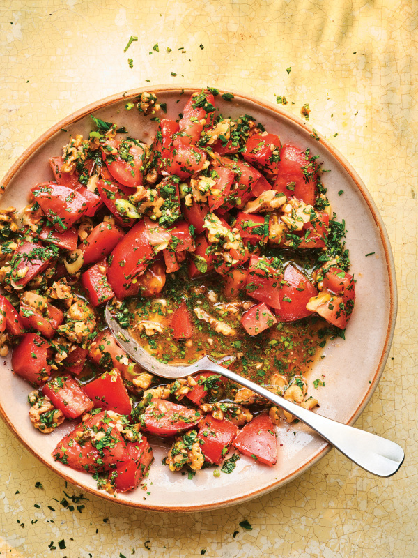 Image of Yasmin Khan's Spicy Tomatoes