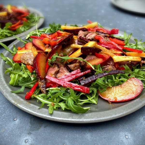 Image of Nigella's Vibrant Venison Salad