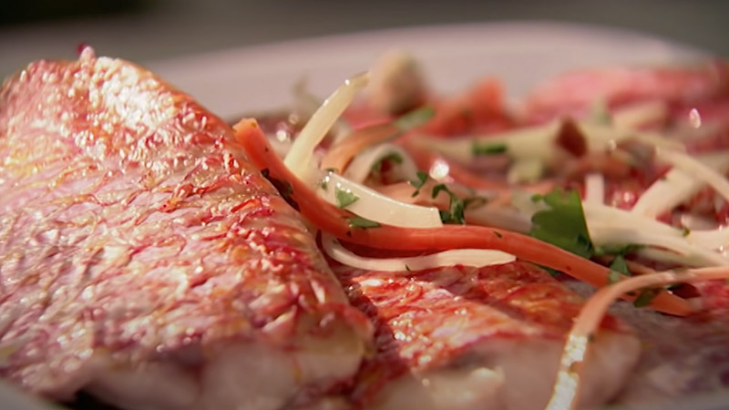 Nigella's Grilled Red Mullet Salad
